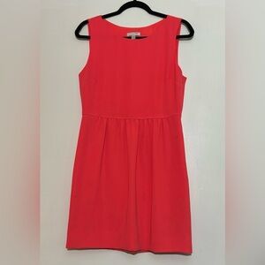 J. Crew Orange Mini Sun Dress